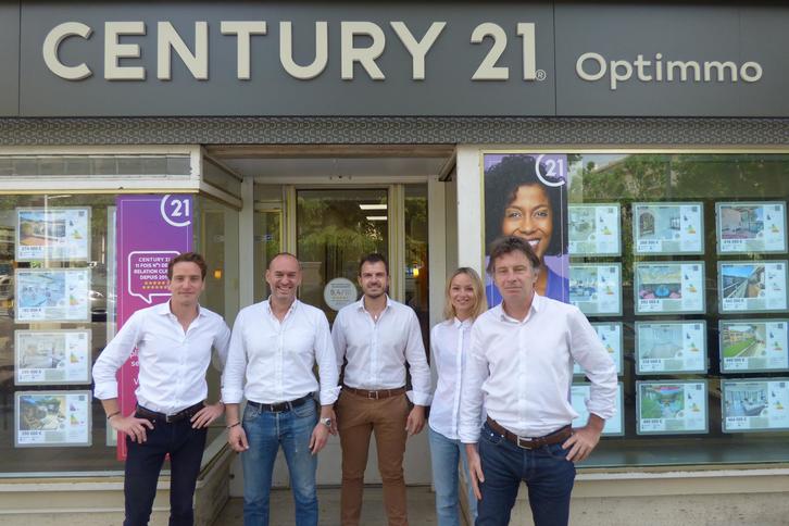 l'équipe de l'agence Optimmo