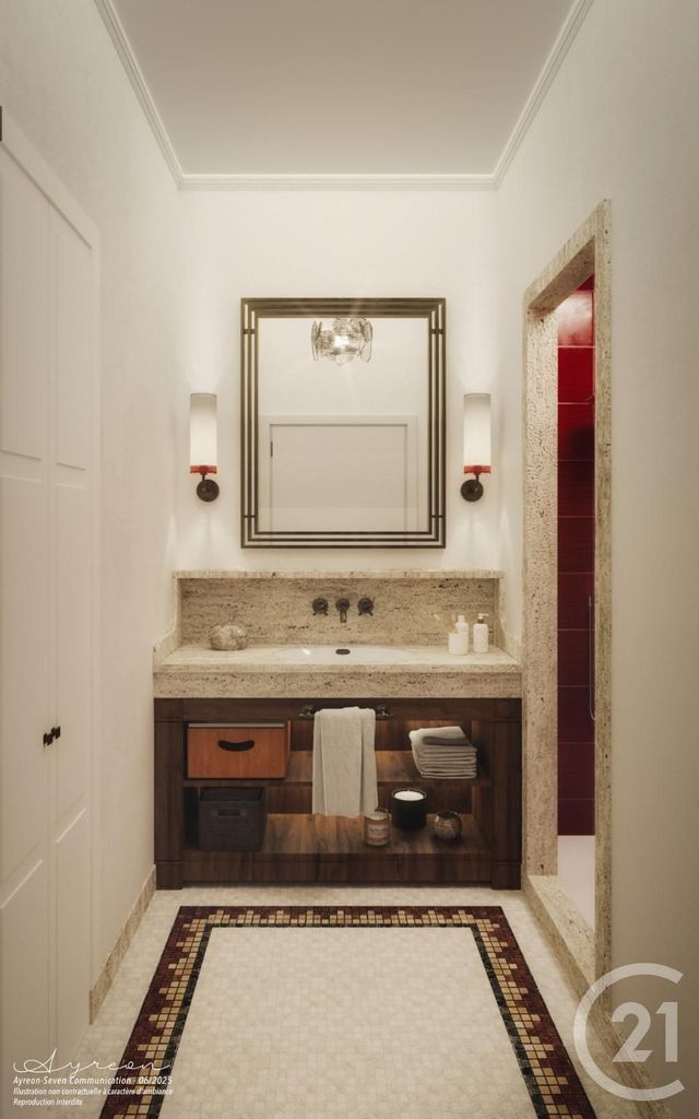 Appartement F3 à vendre - 3 pièces - 52.0 m2 - NICE - 06 - PROVENCE-ALPES-COTE-D-AZUR - Century 21 Optimmo