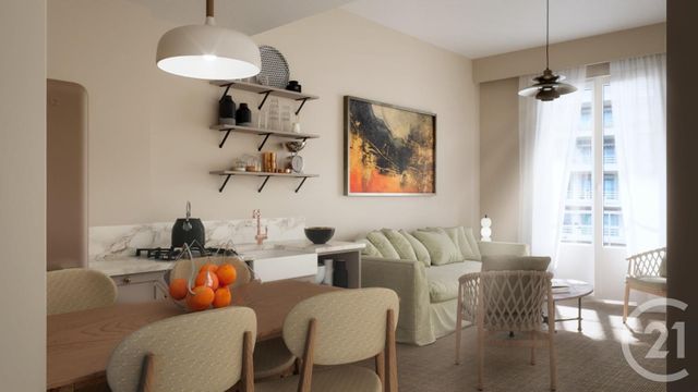 Appartement F3 à vendre - 3 pièces - 52.0 m2 - NICE - 06 - PROVENCE-ALPES-COTE-D-AZUR - Century 21 Optimmo